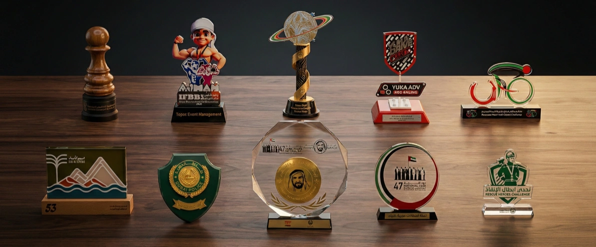 Topaz Events Awards and Trophies